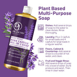 Lavender All in 1 Castile Soap - Thin Formula