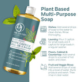 Eucalyptus All in 1 Castile Soap - Thin Formula