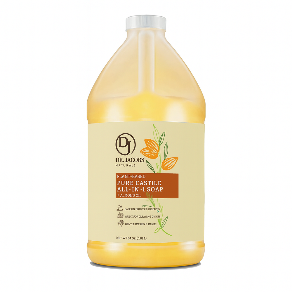 Almond All in 1 Castile Soap - Thin Formula – Dr. Jacobs Naturals