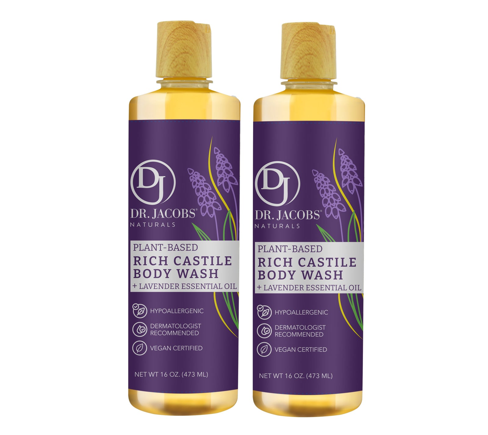 Lavender Wind-Down Castile Body Wash – Dr. Jacobs Naturals