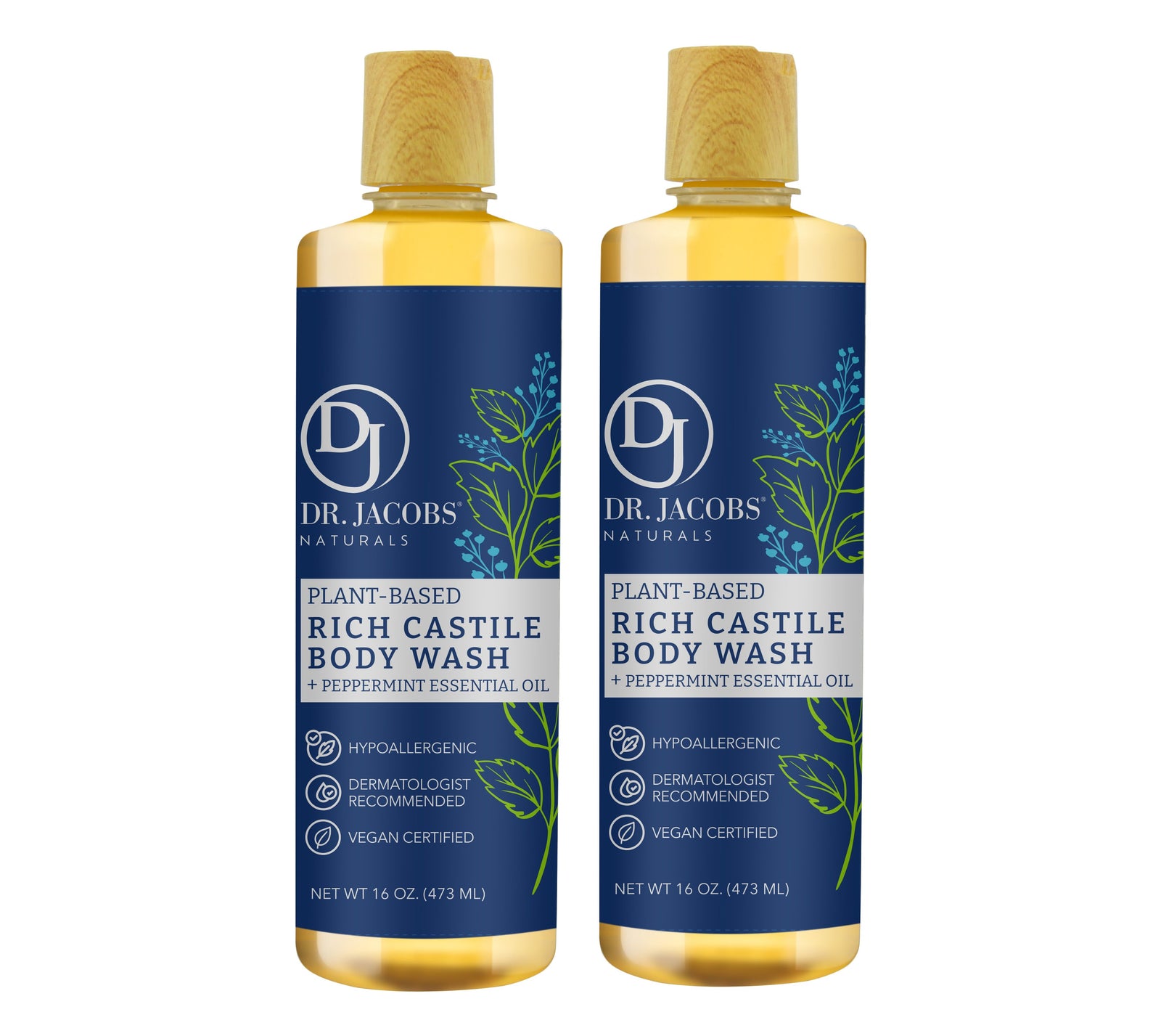 Peppermint Castile Body Wash – Dr. Jacobs Naturals