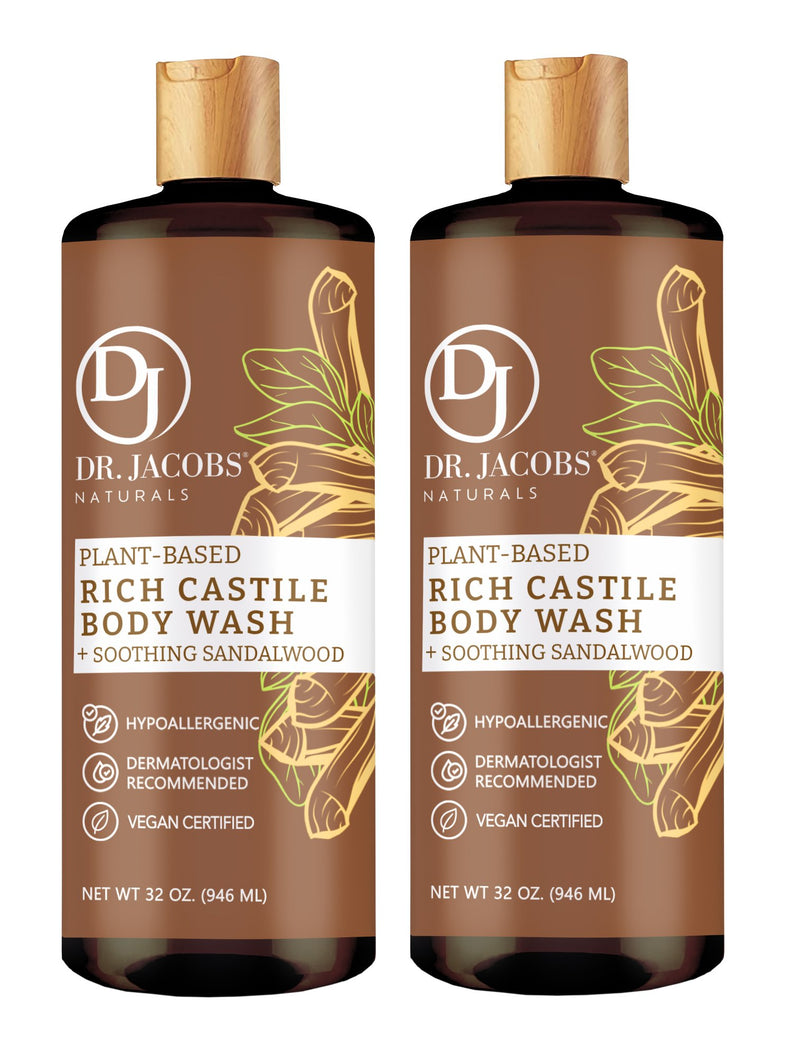 Sandalwood Castile Body Wash