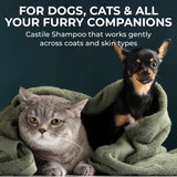 Castile Pet Shampoo Green Tea & Mint