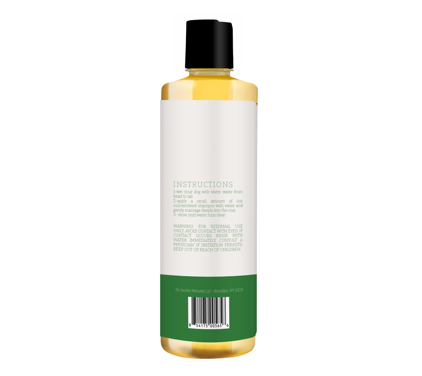 Castile Pet Shampoo Green Tea & Mint – Dr. Jacobs Naturals