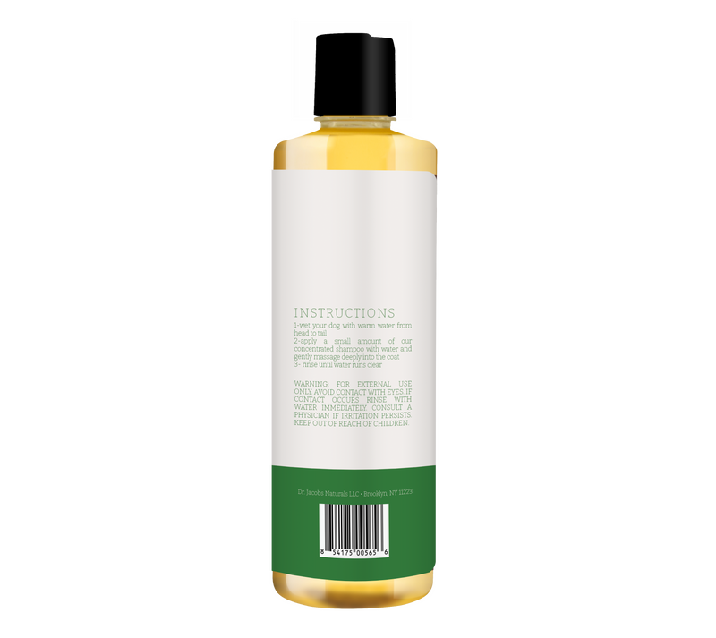 Castile Pet Shampoo Green Tea & Mint