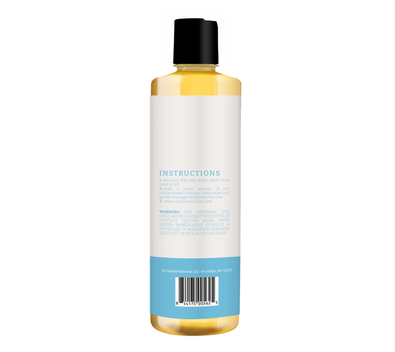 Castile Pet Shampoo Ocean Breeze