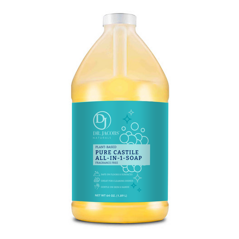 Unscented All in 1 Castile Soap - Thin Formula – Dr. Jacobs Naturals