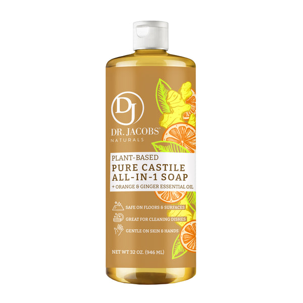 Dr.ibis ドクターイビス ルージュセカンド ジャンク Orange & Ginger All in 1 Castile Soap - Thin Formula – Dr. Jacobs